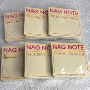 Nag Note Sticky Notepads (1 Pack) NWT
